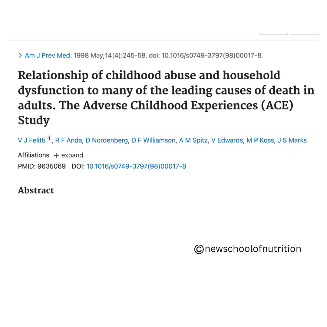 Relationship between ACE & later life outcomes