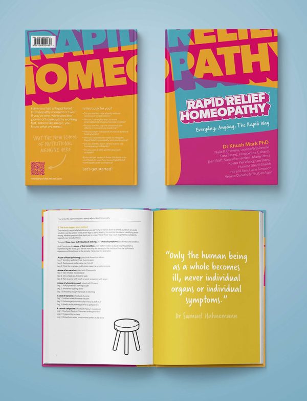 BOOK: RAPID RELIEF HOMEOPATHY: Everyday, Anyday, The Rapid Way - Image 4